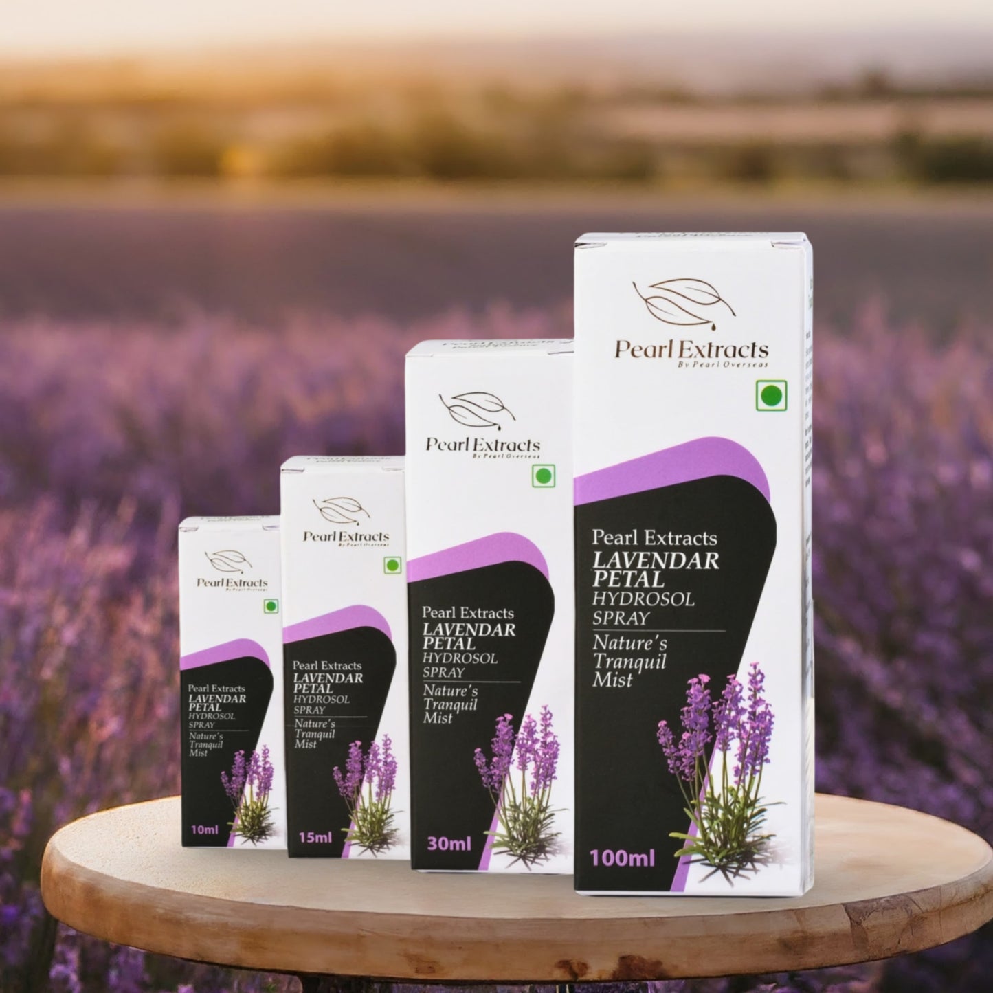 Lavender Petal Hydrosol Spray - 100% Pure & Natural Water