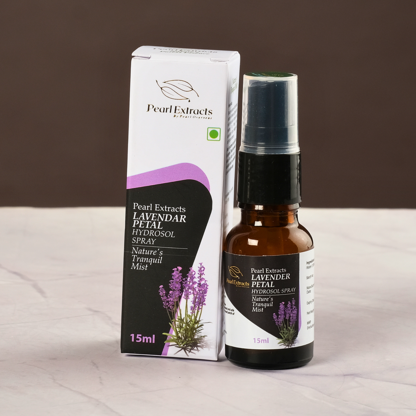 Lavender Petal Hydrosol Spray - 100% Pure & Natural Water