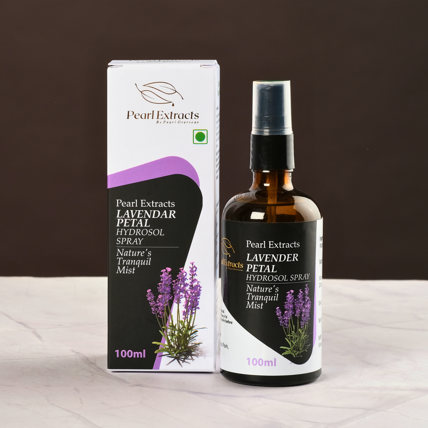 Lavender Petal Hydrosol Spray - 100% Pure & Natural Water