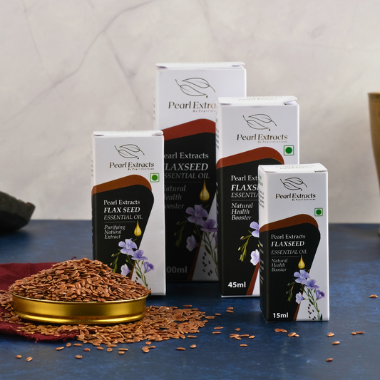 Pure Edible Flaxseed Essential Oil