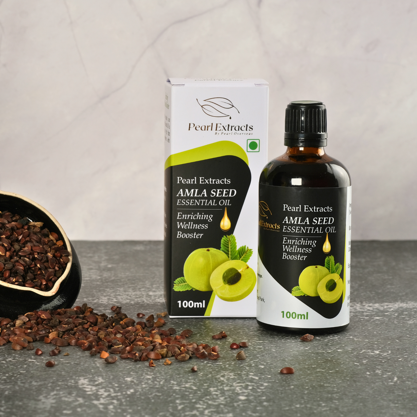 100% Natural Amla Seed Essential Oil - Indian Gooseberry