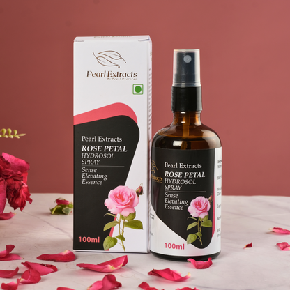 Rose Petal Hydrosol Spray - Pure Rose Water