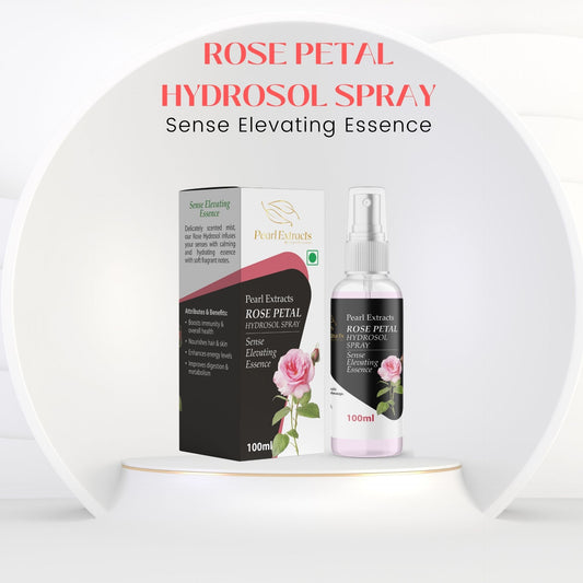 Rose Petal Hydrosol Spray - Pearl Extracts